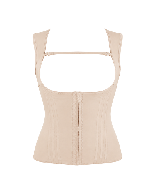 Corretor Feminino Postural S/ Busto 16 Barbatana AB Frontal