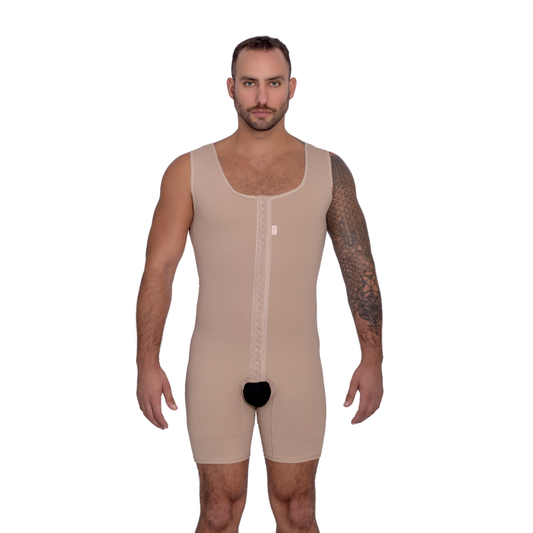 Modelador Masculino perna 1/2 coxa abertura frontal
