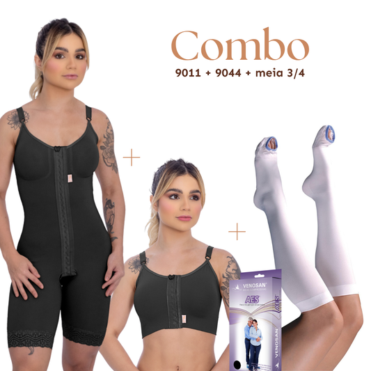 Kit Pós Cirurgico Preto