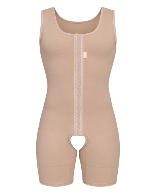 Modelador Masculino 1/2 Coxa Abertura Frontal - Corpo Pele