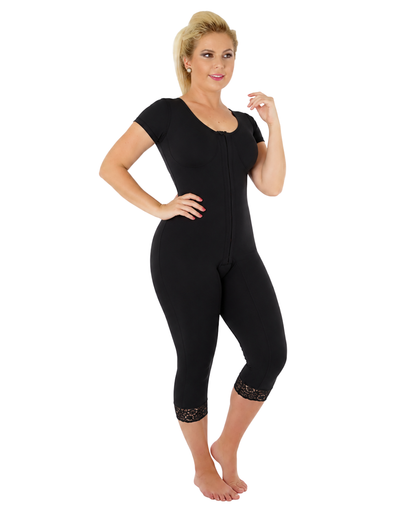 Modelador Feminino Com Busto Perna Abaixo Do Joelho