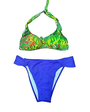 Biquíni estampado - Corpo Pele