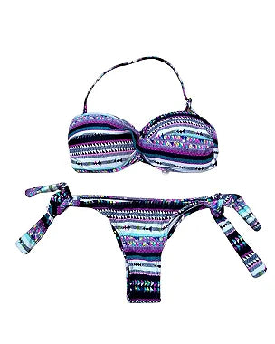 Biquíni estampado - Corpo Pele