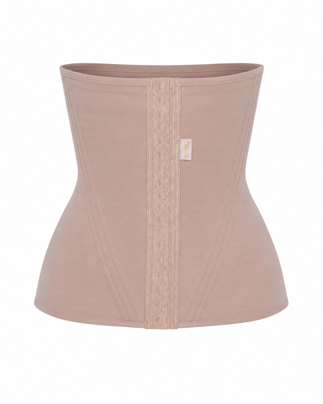 Faixa Feminina Abdominal Com 20 Barbatanas e Colchetes