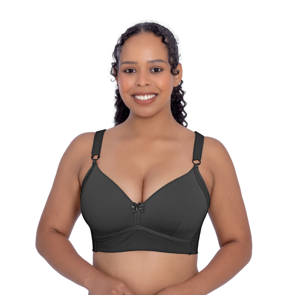 Sutiã Com Bojo Maleável Sem Aro Lateral Mais Alta Corpo Pele