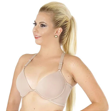 Sutiã de Sustentação com Bojo e Fecho Frontal - Corpo Pele