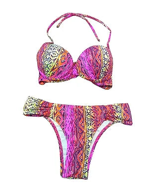 Biquíni estampado - Corpo Pele