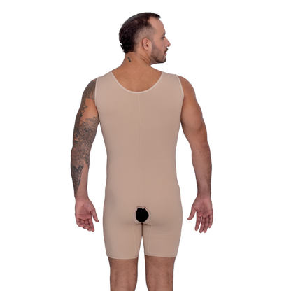 Modelador Masculino 1/2 Coxa Abertura Frontal - Corpo Pele