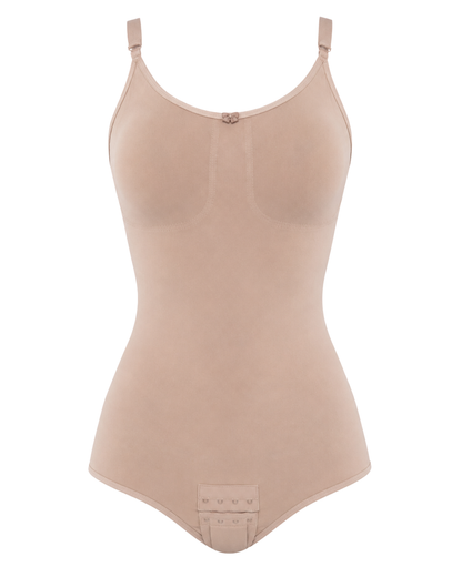 Body Modelador Feminino Com Busto e Alça Fina