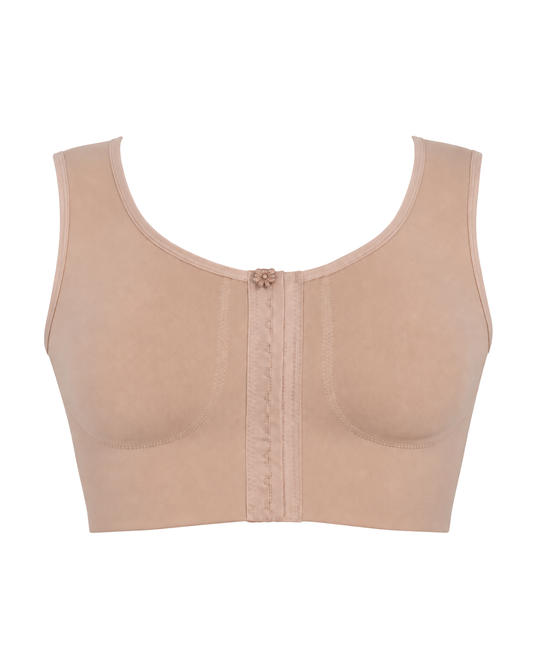 Sutiã Feminino Alça Larga Costas Inteira C/ Costura Busto