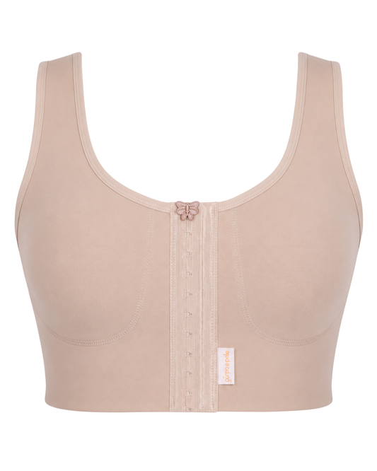 Sutiã Feminino Com Colchetes Na Frente Alça Larga