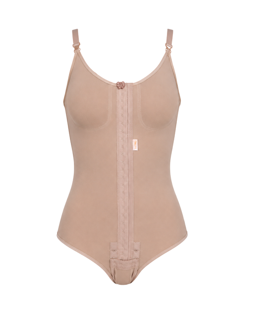 Body Modelador Feminino Com Busto Abertura Frontal