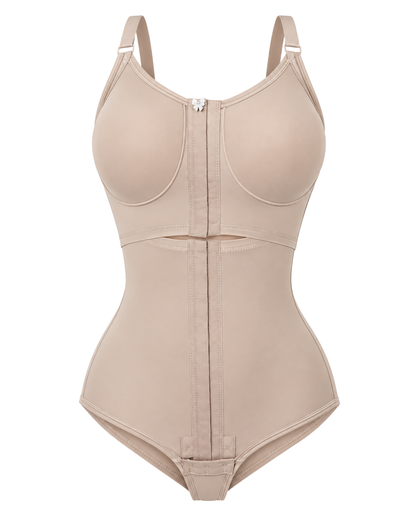 Modelador Feminino Body BiPartido Alça Fina