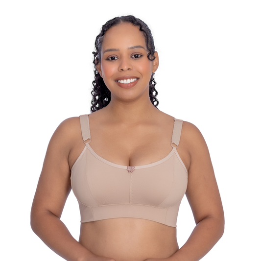Sutiã Com Busto Projetado, colchete 3x3 - Corpo Pele