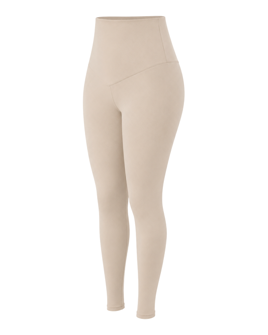 Calça Modeladora Feminina Com Cós Duplo Até o Tornozelo