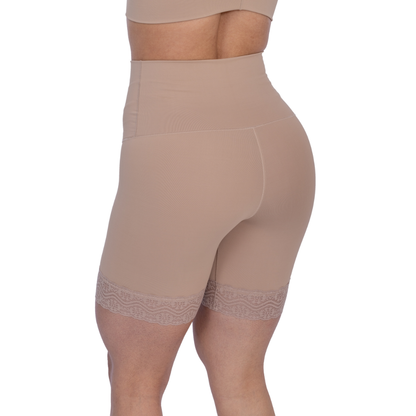 Bermuda Modeladora Feminina Alta Compressão Cós Duplo