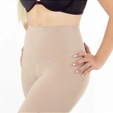 Calça Modeladora Feminina Com Cós Duplo Até o Tornozelo