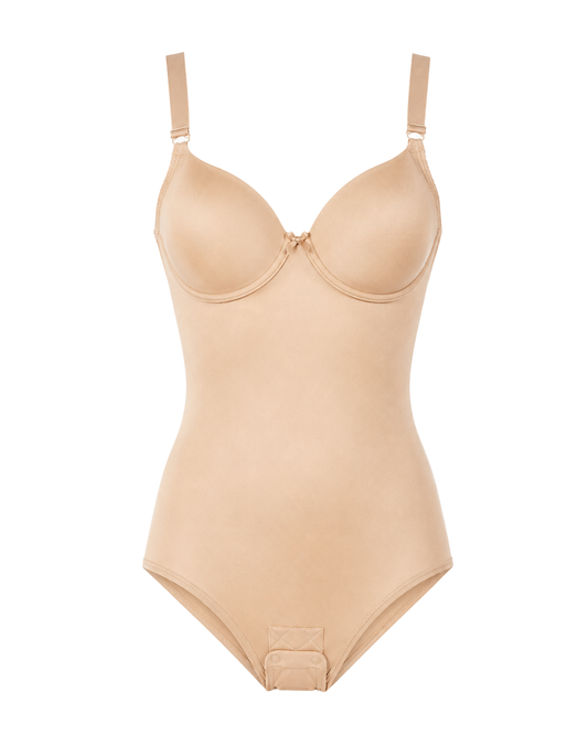 Modelador Feminino Body Com Bojo Sem Pernas Fechado